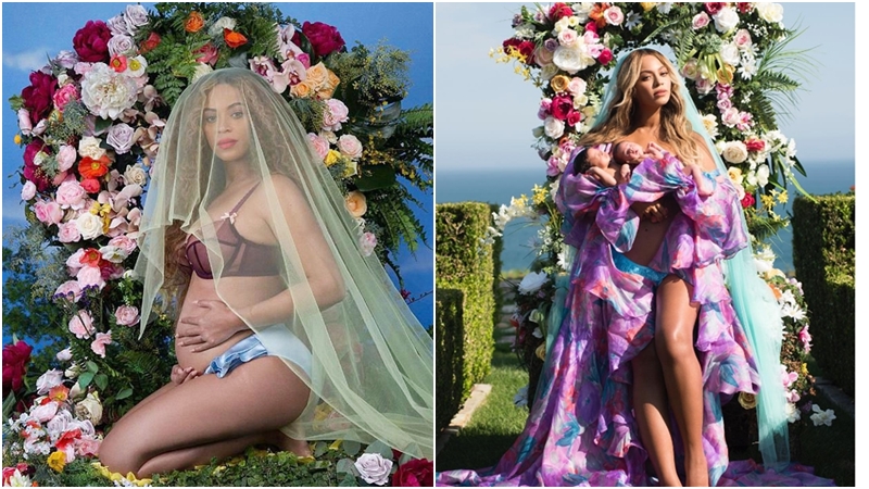 Beyoncé lần đầu khoe ảnh hai con sinh đôi