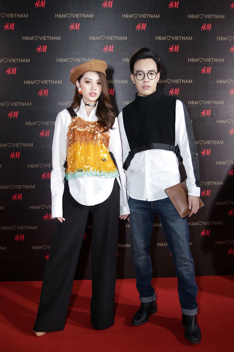 Beauty blogger Jolie Nguyễn và stylist Mạch Huy