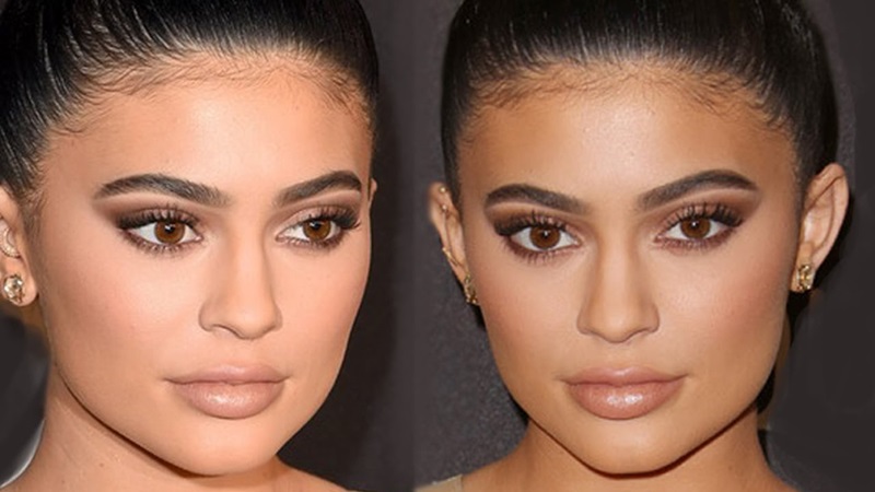 Cùng chọn kiểu mắt khói nâu quyến rũ, nhưng Kylie Jenner đẹp nhường này cơ mà. Đôi mắt của cô vẫn có sự lan tỏa huyền bí của màu khói nhưng lại đủ nhẹ nhàng để không khiến khuôn mặt trở nên xầm xì.
