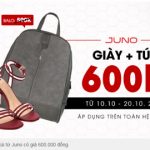 Soái ca Juno khiến chị em “choáng ngợp” tung ưu đãi mua combo giày túi chỉ từ 600.000 đồng.
