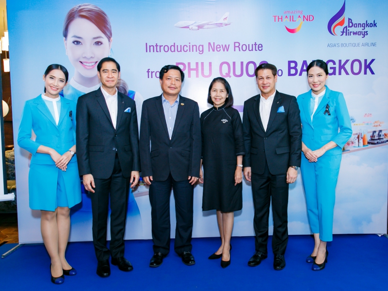 Bangkok Airways ra mắt đường bay Bangkok – Phú Quốc