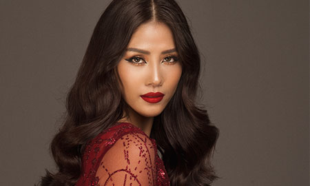 Á hậu Nguyễn Thị Loan đại diện Việt Nam đi thi Hoa hậu Hoàn vũ Thế giới 2017