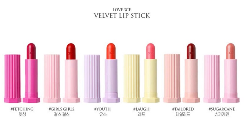 Dòng son Love 3CE Velvet Lip Stick