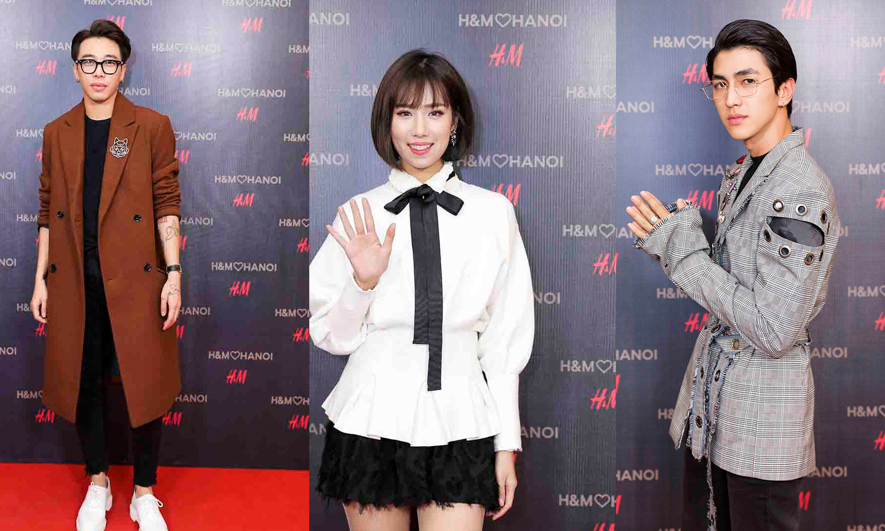 Min, Bình An, Hoàng Ku… mỗi người một vẻ tại sự kiện chào mừng của H&M tại thủ đô