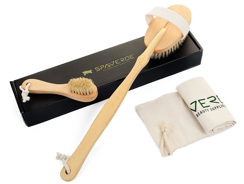 Cọ tắm SpaVerde Dry Brush (25USD, khoảng 570.000VNĐ)