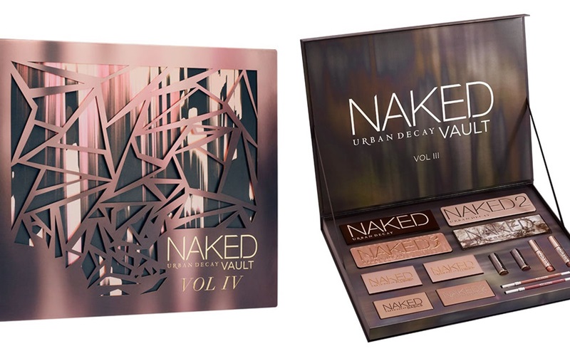 Urban Decay Naked Vault vol IV: bộ sản phẩm gồm màu mắt và son. Giá: 195$ (khoảng: 4.290.000VND)