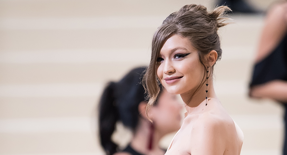 NEW YORK, NY - MAY 01: Model Gigi Hadid is seen at the 'Rei Kawakubo/Comme des Garcons: Art Of The In-Between' Costume Institute Gala at Metropolitan Museum of Art on May 1, 2017 in New York City. (Photo by Gilbert Carrasquillo/GC Images)