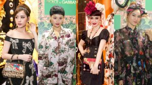 Dàn mỹ nhân 9X tỏa hương sắc tại “dạ tiệc hoàng gia” khai trương Dolce & Gabbana