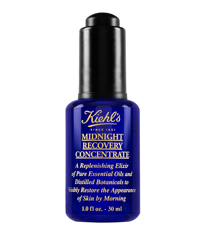 Kiehl'sMidnight Recovery Concentrate Serum nổi tiếng với tác dụng tái tạo, phục hồi, cung cấp dưỡng chất để làn da trở nên khỏe mạnh.