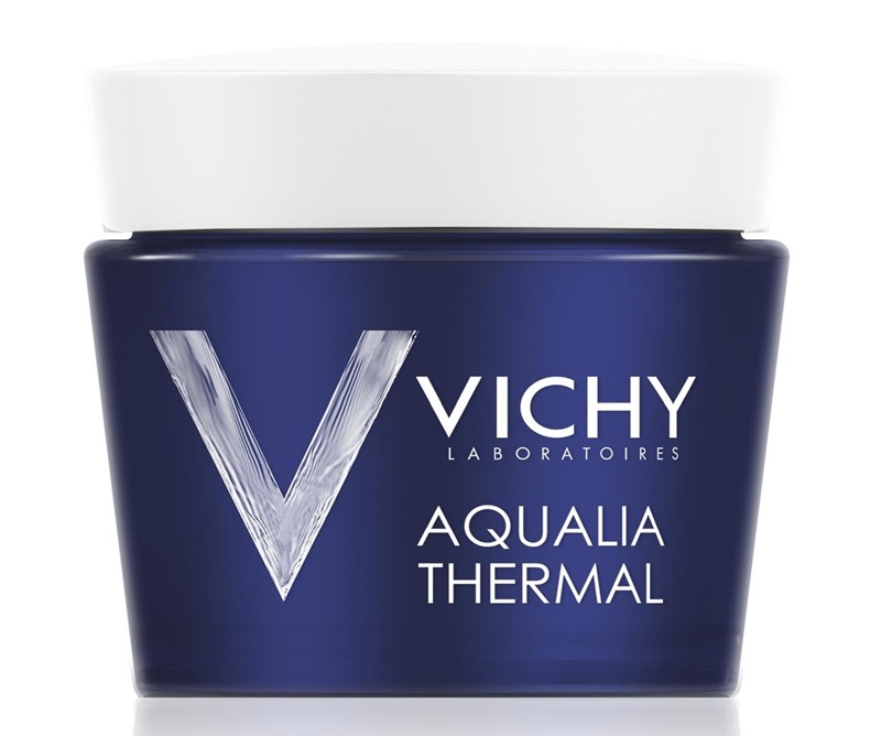 Vichy Aqualia Therma: Gel dưỡng chứa 15 loại khoáng chất đặc biệt do Vichy nghiên cứu giúp cung cấp nước và duy trì độ ẩm cho da suốt 48 tiếng.