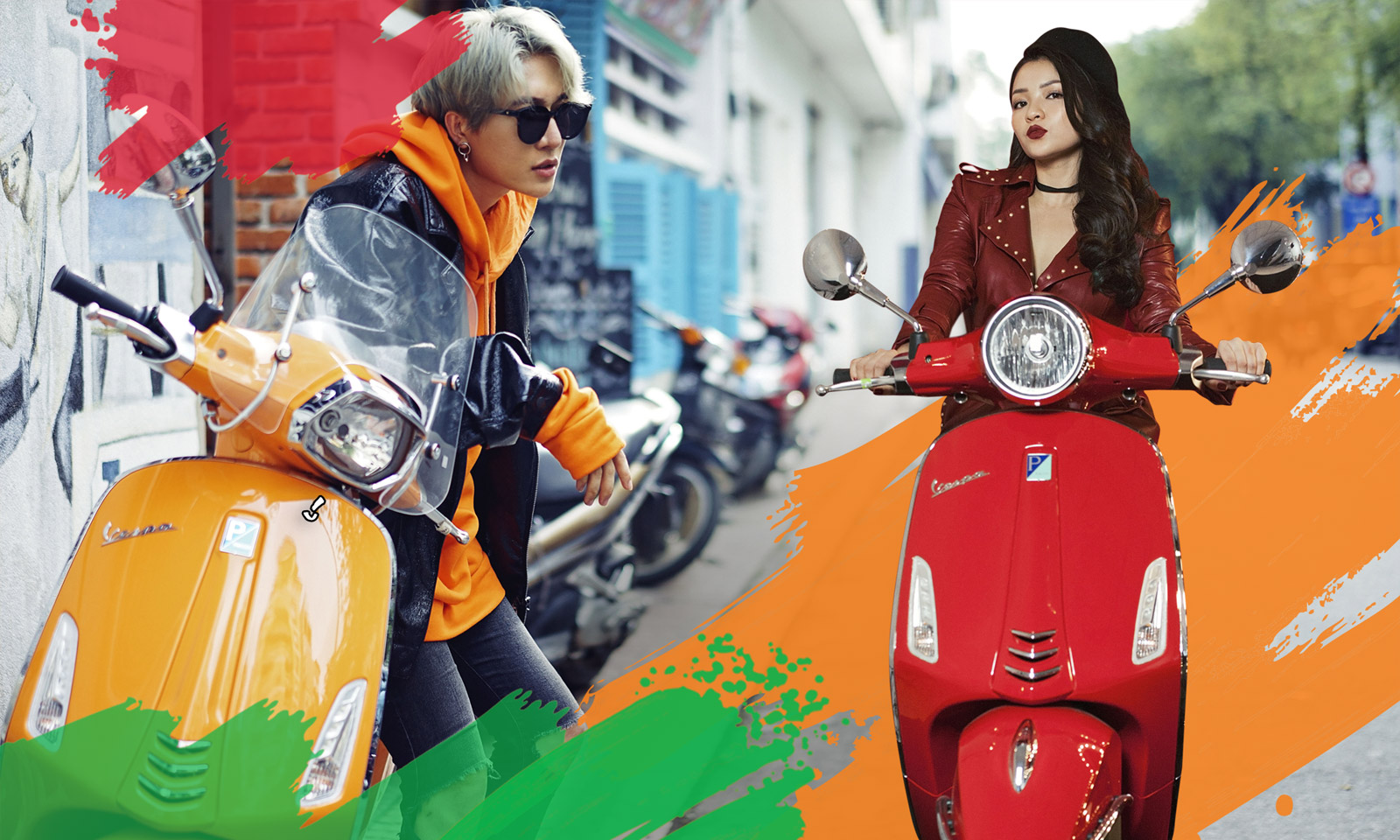 Sắc màu Vespa – Sắc màu cá tính