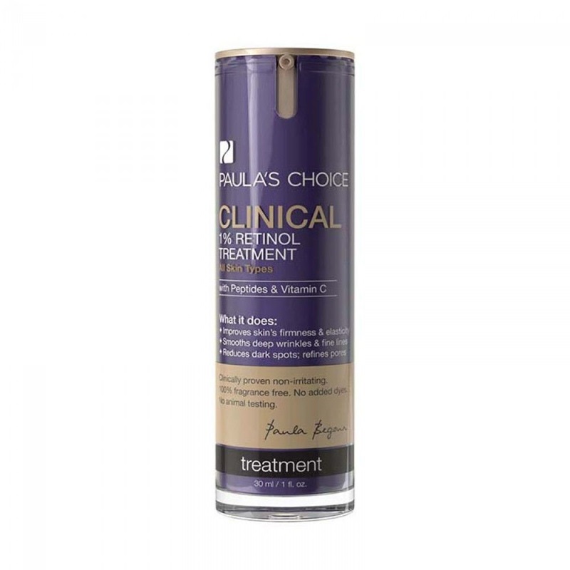 Paula’s Choice - Clinical 1% Retinol Treatment :Tinh chất phục hồi da đa chức năng 1% Retinol. Giá: 340.000VND