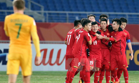 Gia đình các cầu thủ U23 Việt Nam hân hoan với chiến thắng lịch sử