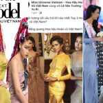 Từ cuộc thi Hoa hậu Việt Nam, Vietnam’s Next top model đến Hoa hậu Hoàn vũ, thần may mắn đều ưa gọi tên người đứng giữa ?