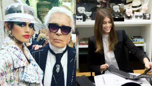 “Chân dài” 16 tuổi Kaia Gerber lấn sân với BST kết hợp cùng NTK Karl Lagerfeld