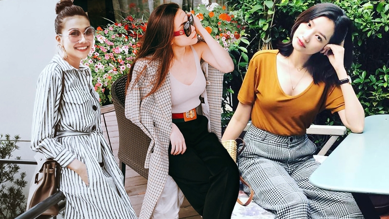 Thanh Hằng, Hồ Ngọc Hà và dàn sao Việt khoe street style chất lừ với họa tiết kẻ