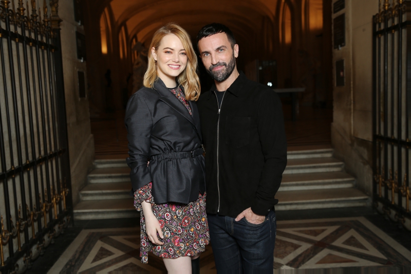 Emma Stone và NTK Nicolas Ghesquière