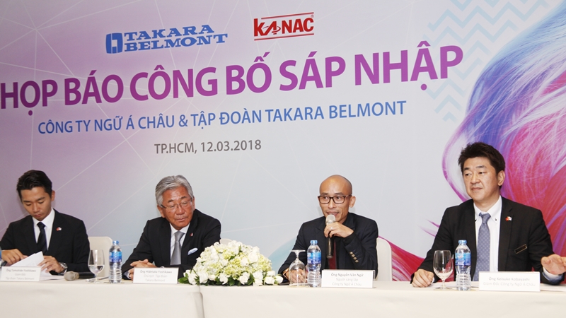 Tập đoàn Takara Belmont Nhật sáp nhập thương hiệu hóa chất ngành tóc Việt