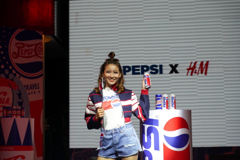 Sự hợp tác giữa Pepsi và thương hiệu H&M
