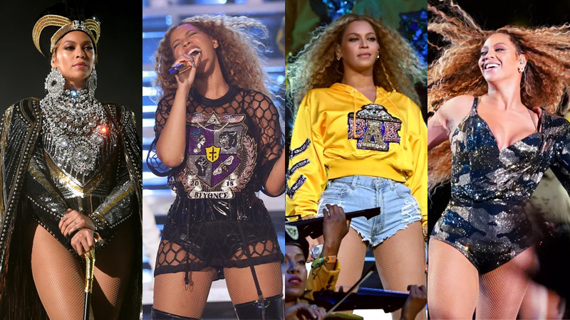 “Ong chúa” Beyoncé mê hoặc khán giả Coachella trong trang phục Balmain đẳng cấp