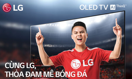 LG đưa các mẫu tivi tiên tiến nhất thế giới về Việt Nam phục vụ mùa World Cup