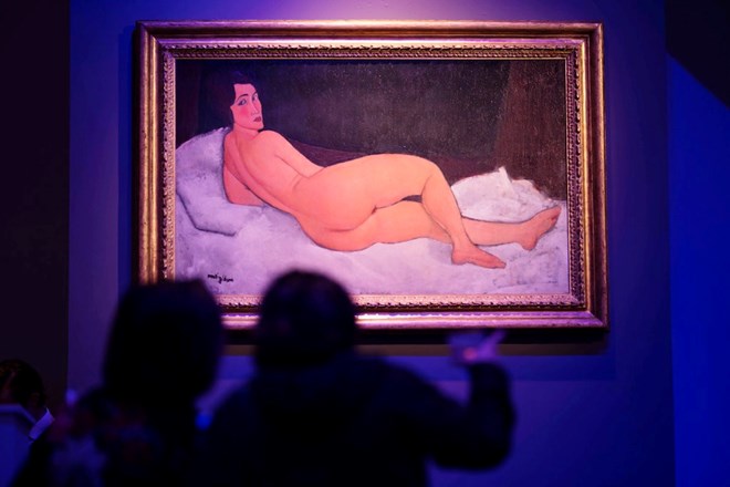 Bức tranh của danh họa Modigliani được bán với giá hơn 157 triệu USD