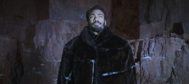 Donald Glover is Lando Calrissian in SOLO: A STAR WARS STORY.