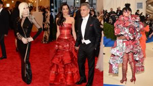 Phong cách thảm đỏ mê hoặc của 3 “nữ chủ tọa” của MET Gala 2018