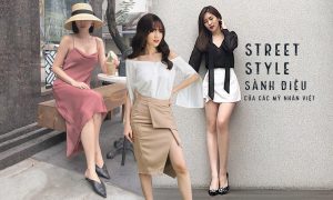 cover mỹ nhân việt street style