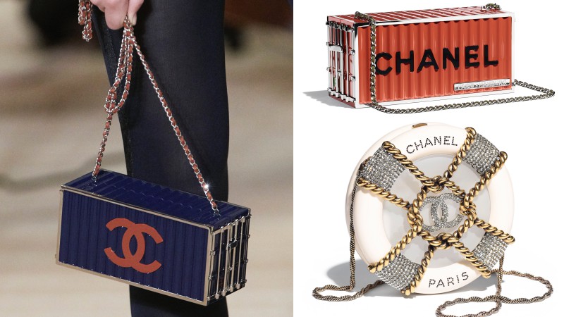 Chanel mê hoặc tín đồ thời trang bốn phương với BST túi xách hình container, phao cứu sinh,…