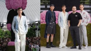 Hoàng tử Đan Mạch Nikolai chính là “vedette” mở màn cho show Dior Homme Xuân Hè 2019