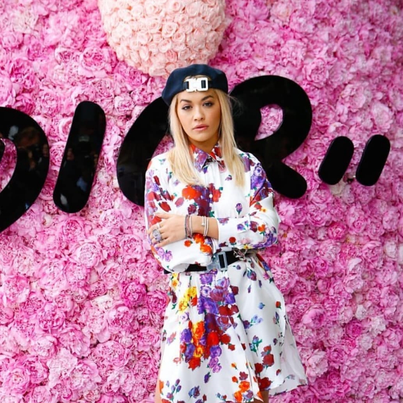 Nữ ca sĩ Rita Ora cũng có mặt tại show diễn lần này. 