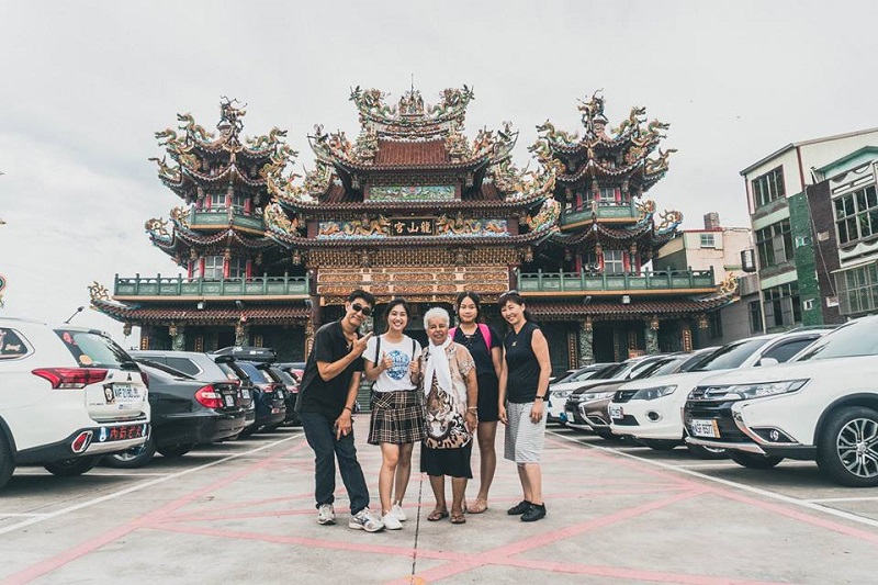 Cùng gia đình ông Trần (tại Đài Nam - Đài Loan)