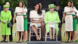 Meghan Markle tiếp tục “đốn tim” với thiết kế đầm thanh lịch tuyệt đối của Givenchy