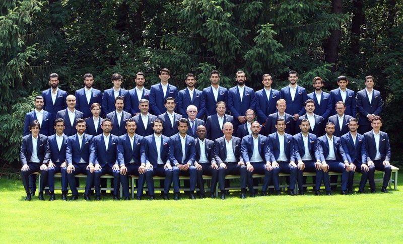 Đội hình dàn cầu thủ ấn tượng của Iran sẽ tranh đấu trong kỳ World Cup năm nay.