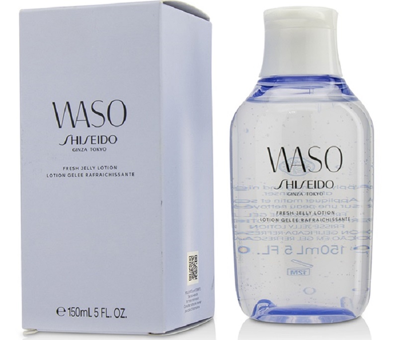 Shiseido Waso Fresh Jelly Lotion chiết xuất từ nấm tuyết cung cấp độ ẩm sâu từ bên trong làn da, ngăn chặn sự xuất hiện của các dấu hiệu lão hóa.