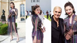 “Thảm họa điện ảnh” Cảnh Điềm tỏa sáng tại show couture Thu Đông 2018 của Dior