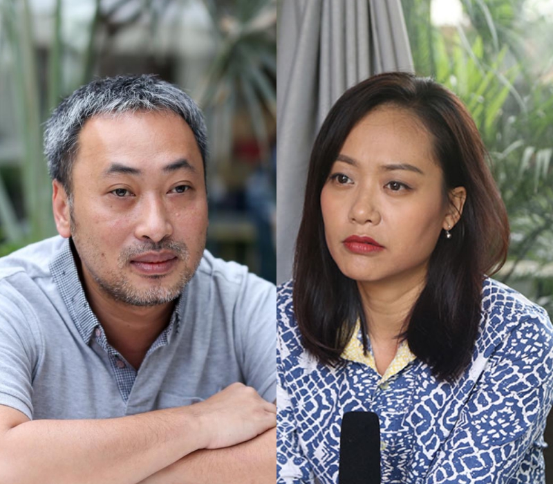 Đạo diễn Nguyễn Quang Dũng và diễn viên Hồng Anh gửi lời chia sẻ đến NSƯT Thanh Hoàng.
