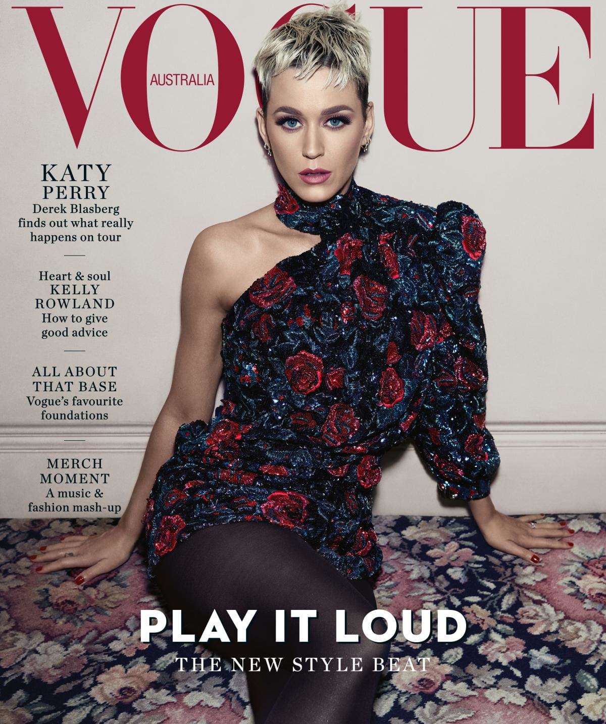 Katy Perry là nhân vật trang bìa của tờ Vogue Úc tháng 8.