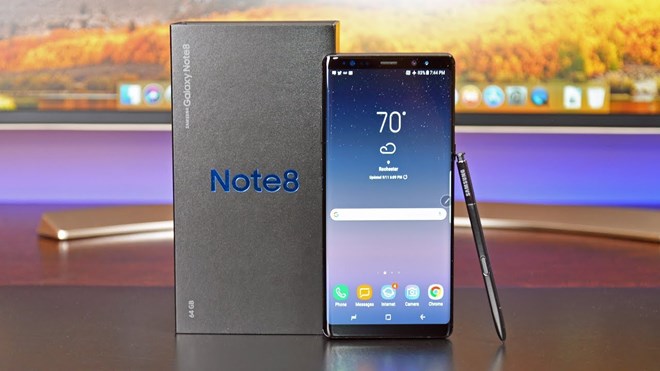 Samsung giảm giá mạnh điện thoại Galaxy Note 8 để đón Note 9