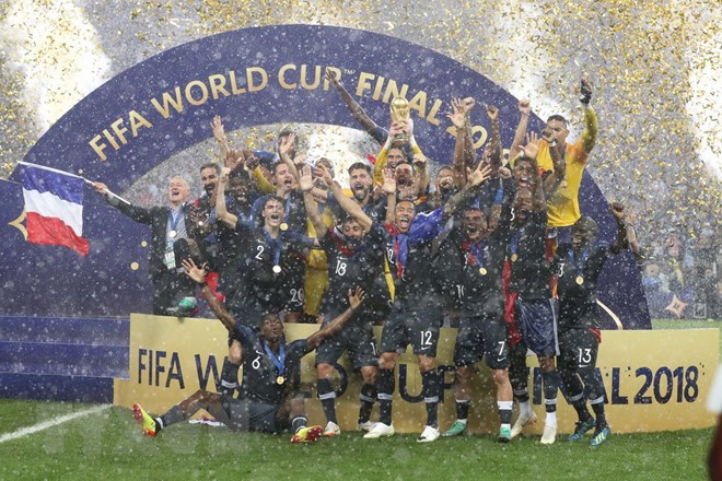 Truyền thông thế giới ngợi khen đội tuyển Pháp tại World Cup 2018
