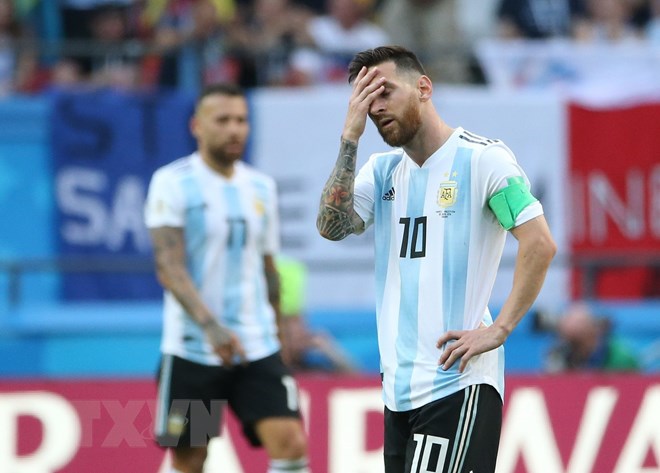 Những lần gây thất vọng của Lionel Messi trong màu áo Argentina