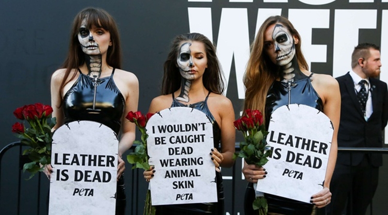 Những thông điệp mạnh mẽ từ giới fashionista tại tuần lễ thời trang Helsinki: "Đồ da mang đến sự chết chóc".