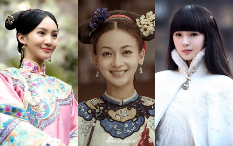 Từ trái sang: Kim Thần, Ngô Cẩn Ngôn, Trần Giao. Đây là 3 người đẹp 9x "vụt sáng sau một đêm" nhờ tham gia webdrama.