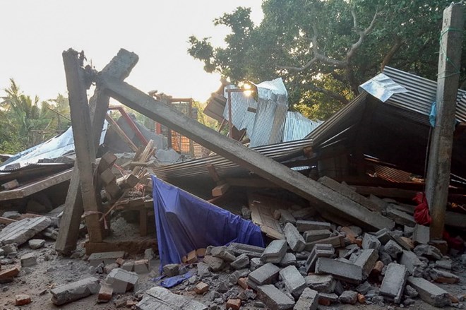 Indonesia: Ít nhất 3 người thiệt mạng trong trận động đất ở Lombok