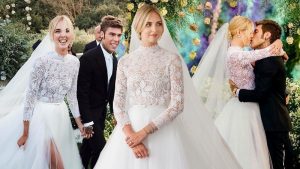 Đệ nhất fashionista Ý – Chiara Ferragni diện váy cưới lộng lẫy của Dior trong hôn lễ thế kỷ