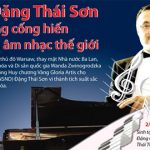 [Infographics] Những thành tựu âm nhạc của NSND Đặng Thái Sơn