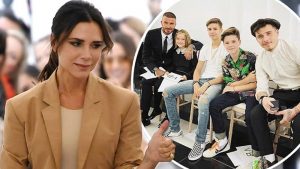 Đại gia đình Beckham trở thành tâm điểm tại Tuần lễ thời trang London