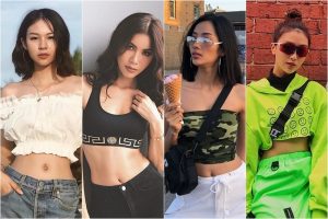 Được hàng loạt sao nữ lăng xê, crop-top chính thức thống trị xu hướng đầu Thu