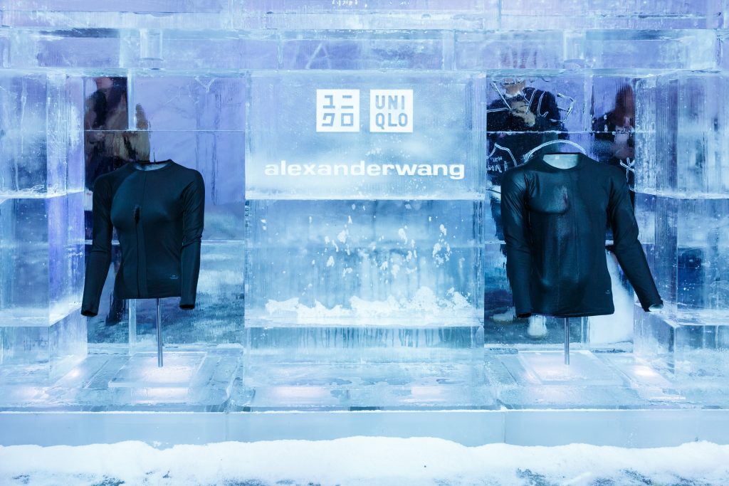 Áo giữ nhiệt nữ cổ tròn Heattech Uniqlo Alexander Wang vải mịn  Shop Mẹ Bi